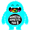 Monster Appetite 5th Birthday