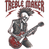 Treble Maker Guitarist Musician Pun