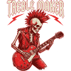 Treble Maker Guitarist Musician Pun Rock