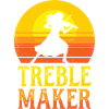 Treble Maker Pun Musician Violonist