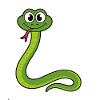 Wants a Hug Snake Cartoon