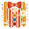 Clown Costume Carnival Gift Cute