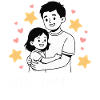 Big Brother Hug Illustration