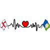 East Riding Crossed with England Flag