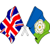 East Riding and UK Crossed Flags