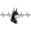 Doberman ECG Heartbeat