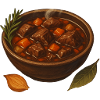 Beef goulash pot