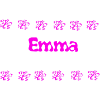 Emma bubble floral pink