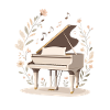 Flower Piano Serenade