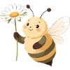 Fleur Abeille Fleur Joyeuse