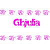 Ghijulia Floral Pink Logo