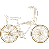 Bonanza Bicycle Cult Design Line Art
