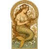 Mermaid Mermaid Reading Book Books Gift