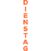 Tuesday - orange