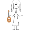 Ukulélé hawaïen ukulélé Ukulélé Girl