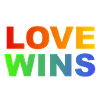 Love Wins Regenbogen 