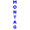 Monday - blue