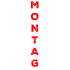 Monday - red