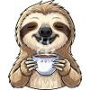Cute Sloth Coffee Coffee Lover