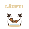 Running – Dog in Hammock