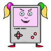Game Girl – Retro Cartoon Console