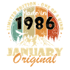 January 1986 Limited Edition Original