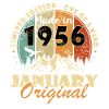 1956 Limited Edition January Original