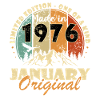 Janvier 1976 Millésime Original