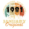 January 1981 Original – Limited Edition
