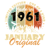 1961 Januar Original – Limitierte Edition