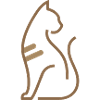 Abstract Cat – Modern Line Motif