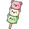 Pastel Kawaii IceCream Stack