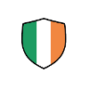 Galway Shield with Ireland flag