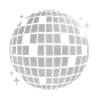 Disco Ball Mosaic Shine
