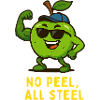Kraftapfel-Superheld: No Peel All Steel
