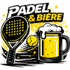 Padel et Bière Graphic Sportif