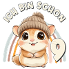 Hamster Arc-en-ciel Mignon, 9e anniversaire, mignon