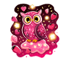 Pink Owl Strawberry Magic