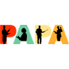 Papa Lehrer, Bildungsfachzeug-Silhouette