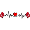Kent Flag + Heartbeat