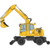 Zweiwegebagger Bagger Gleisbau