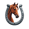 Hufeisen-Pferd: Kraftvolles Portrait