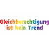 Equality is not a trend rainbow