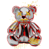 Graffiti Teddy Punk Art Design