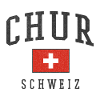 Chur Switzerland Flag Typo