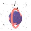 Planet on the hook (1/3)