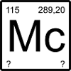 Moscovium Minimal Element Block