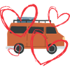 Van Life Love Vintage-Camper-Reiseabenteuer