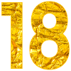 Number Eighteen - Number 18th Birthday