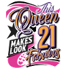 21st Birthday Queen Women